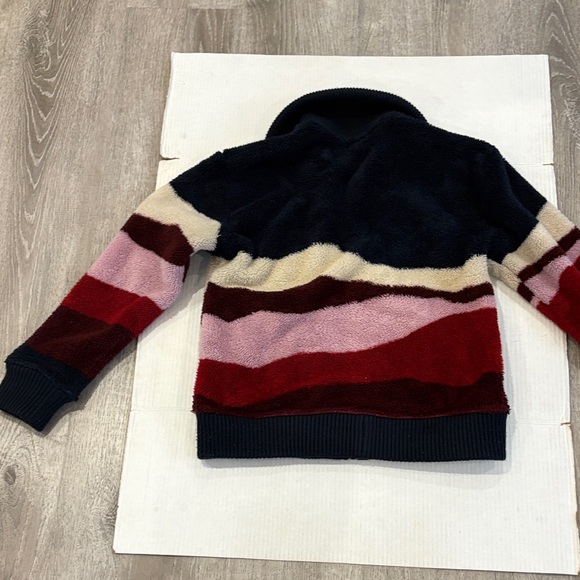 FAHERTY HIGH PILE FLEECE JACKET MOUNTAIN SUNSET  Size S - Picture 12 of 15